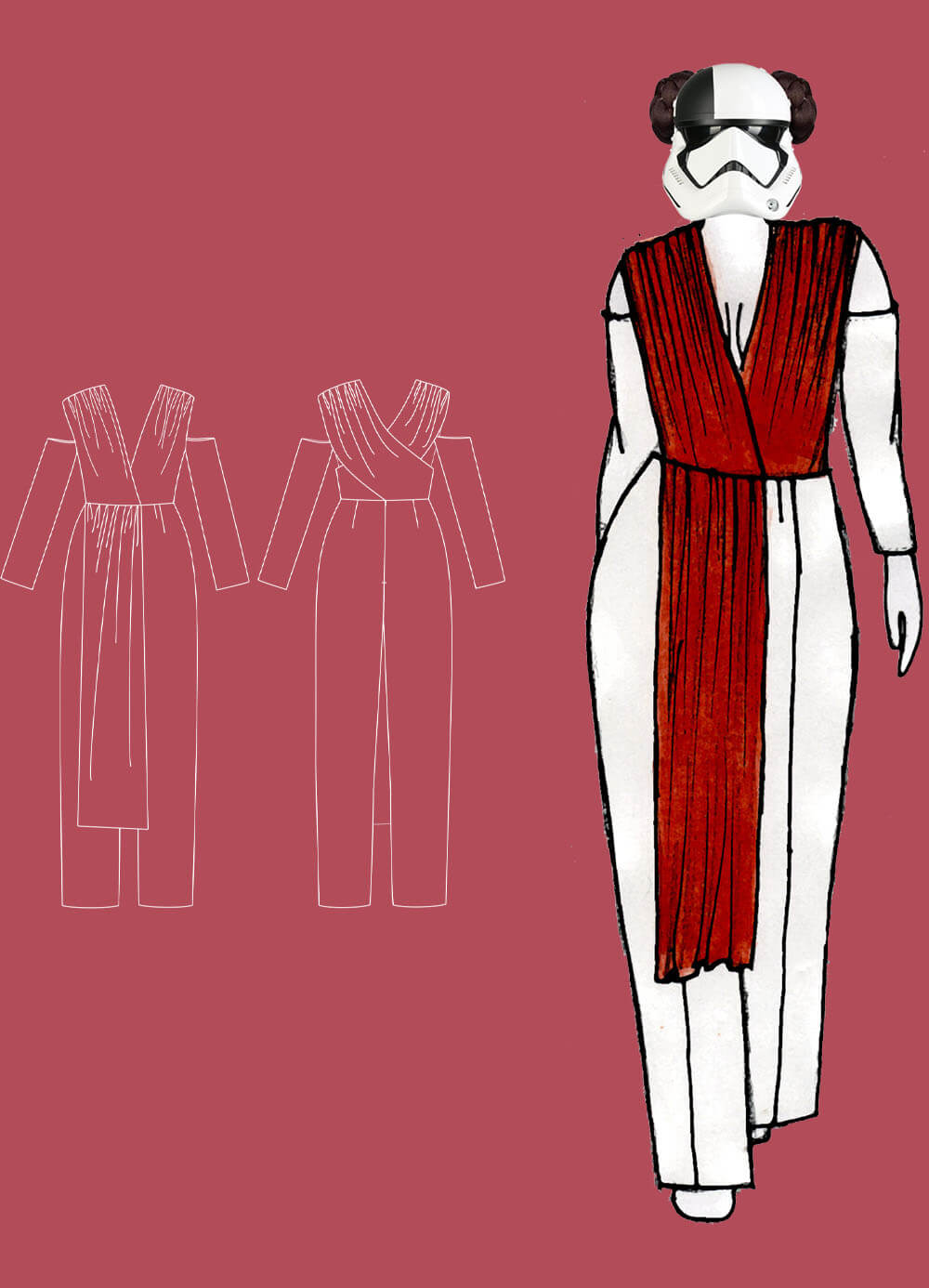 technical drawing & outfit 8 - Star Runner Thesis