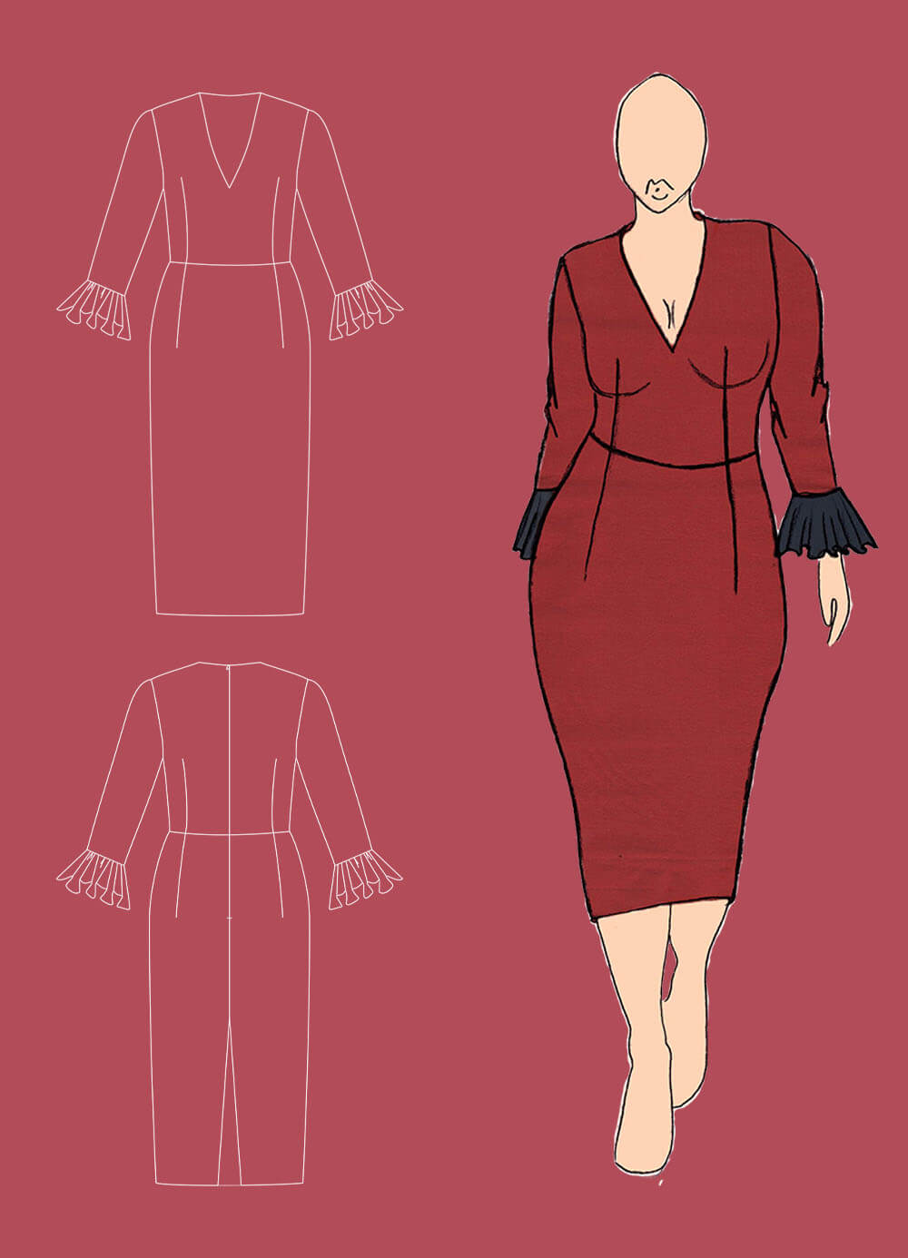 technical drawing & outfit 27 - Unite