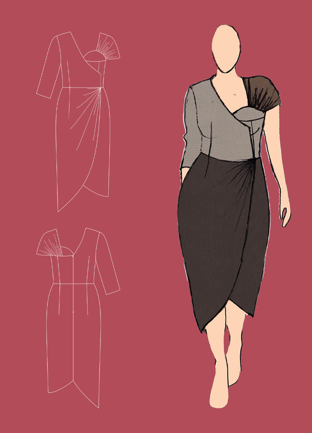 technical drawing & outfit 30 - Unite