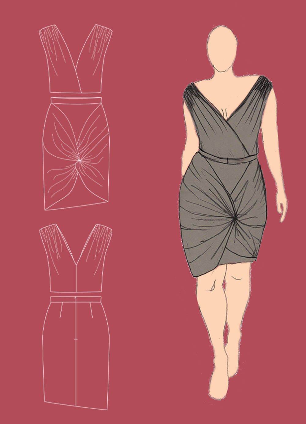 technical drawing & outfit 7 - Unite